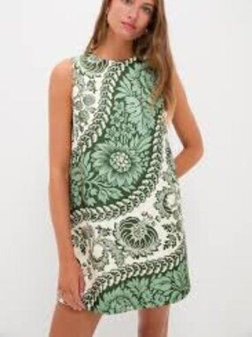 Emerald Mirasol Wave Marlowe Dress